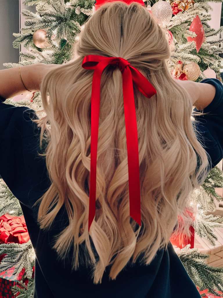 Christmas Hairstyles: Festive Looks for the Holiday Season 23 Ideas