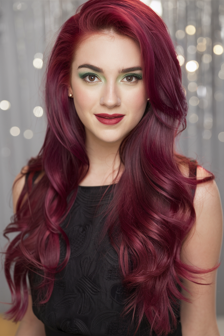 21 Wine Red Hair Color Ideas 2025: Stylish Shades and Trends for a Bold Look