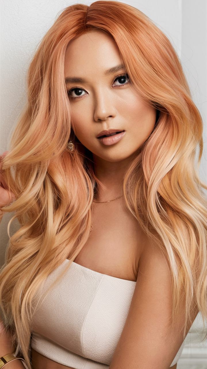 Peach Hair Color Trends for 2025: Vibrant, Versatile, and Effortlessly Chic 20 Ideas