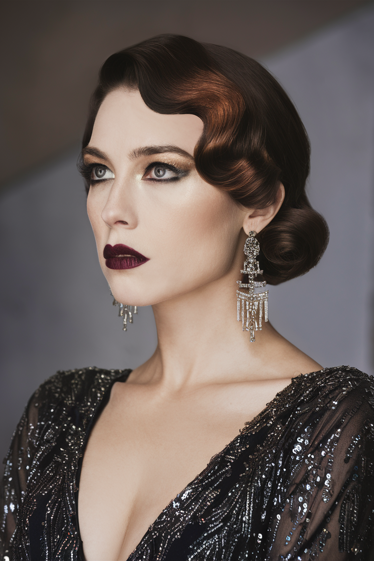 Finger Waves Haircuts 2025: Timeless Elegance with a Modern Twist 21 Ideas