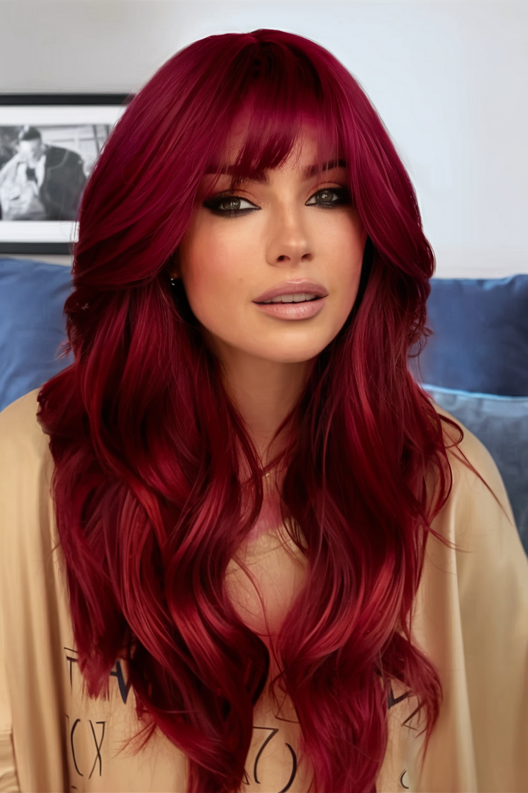 21 Wine Red Hair Color Ideas 2025: Stylish Shades and Trends for a Bold Look