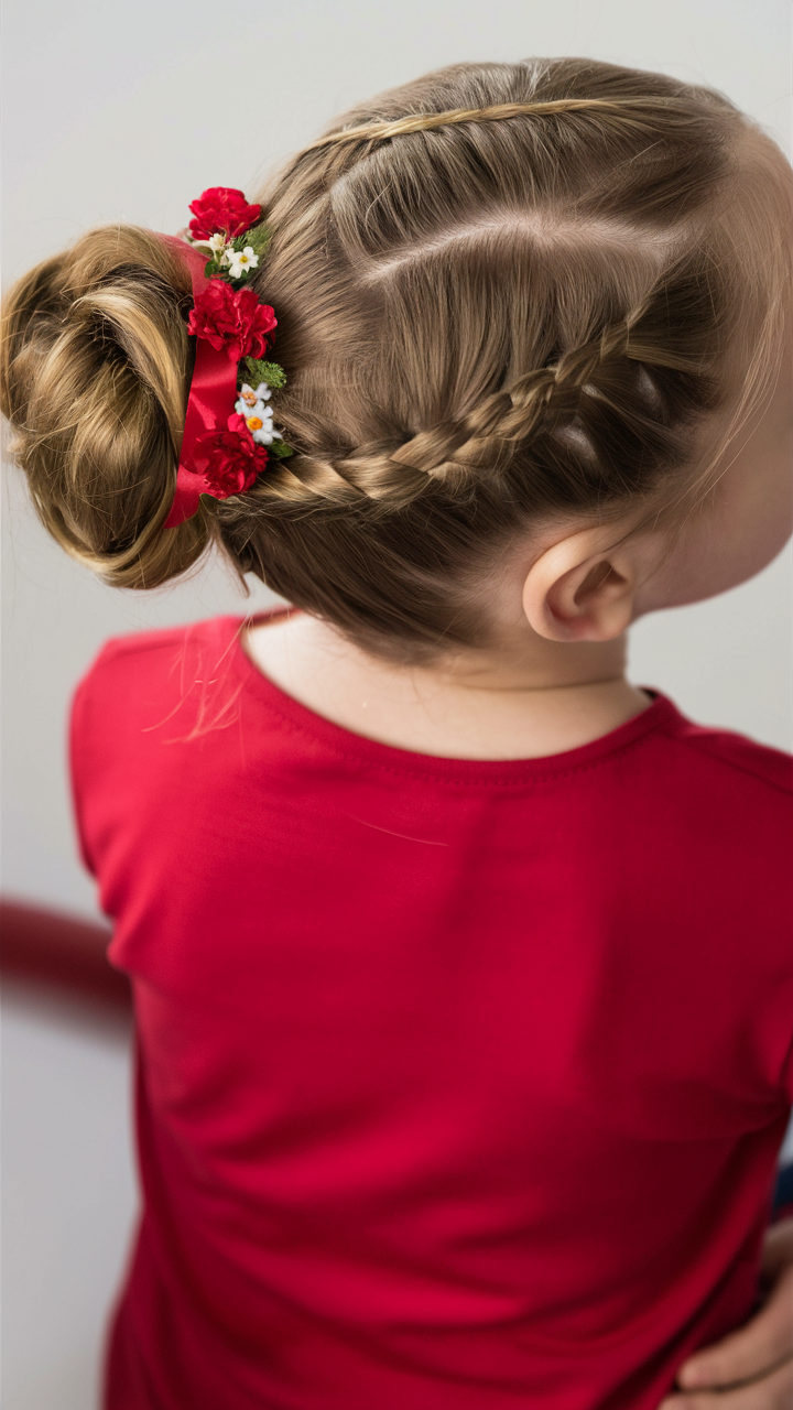 Christmas Kids Hairstyles: Festive Looks for the Holiday Season 20 Ideas