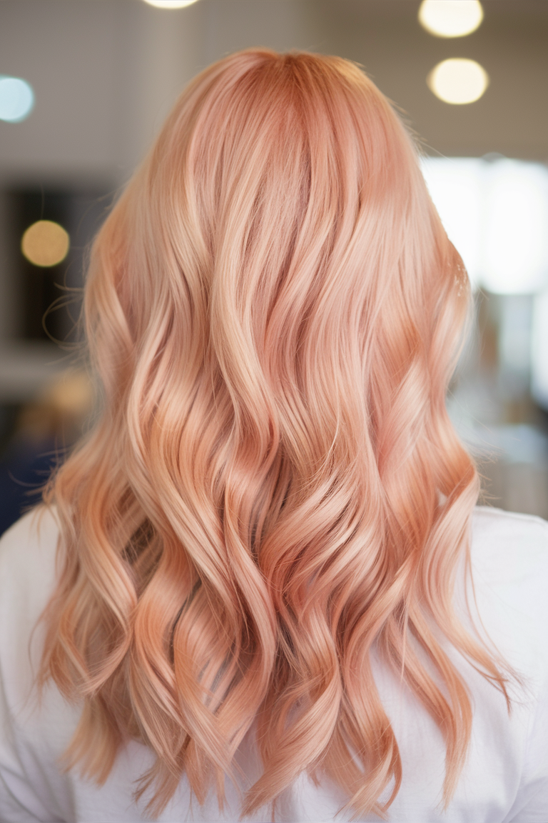 Peach Hair Color Trends for 2025: Vibrant, Versatile, and Effortlessly Chic 20 Ideas