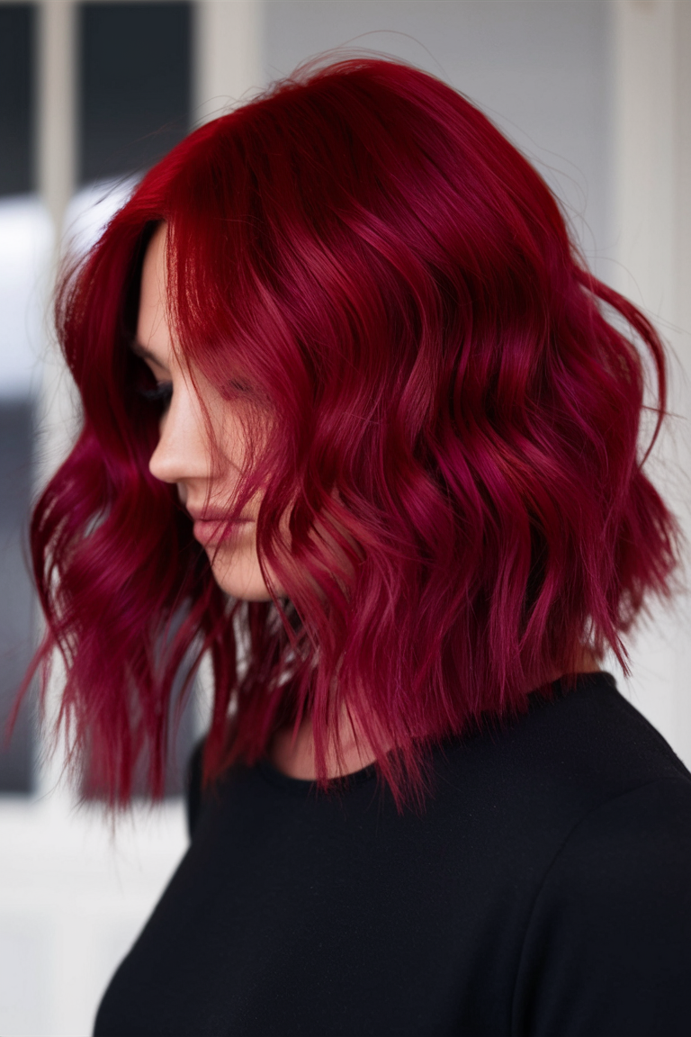 21 Wine Red Hair Color Ideas 2025: Stylish Shades and Trends for a Bold Look