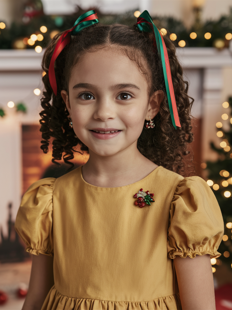 Christmas Children's Hairstyles: Festive 21 Ideas for the Holiday Season