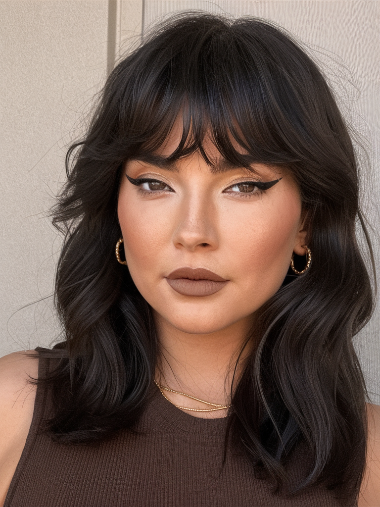 Bangs for Round Face 2025: The Ultimate Guide to Flattering Styles 21 Ideas