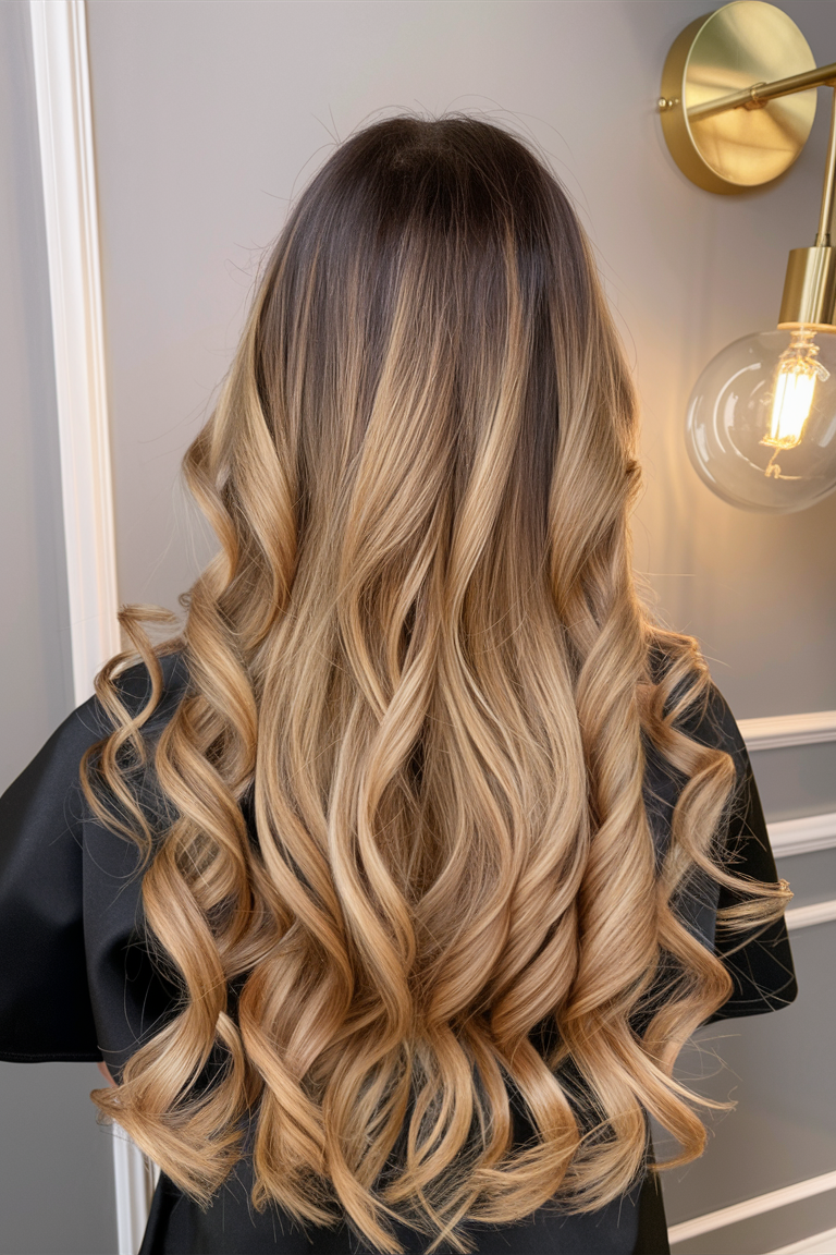 Golden Ombre Hair Color 2025: The Radiance of Sun-Kissed Strands 21 Ideas