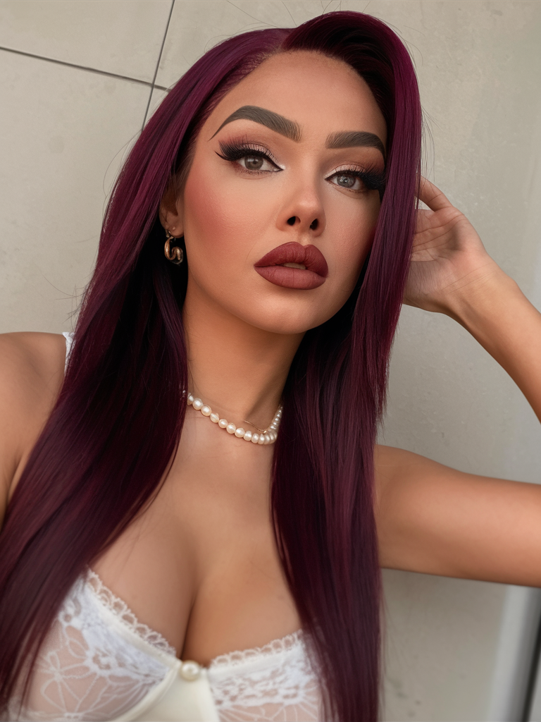 Burgundy Hair Color 2025: Embracing Rich and Bold Shades 20 Ideas