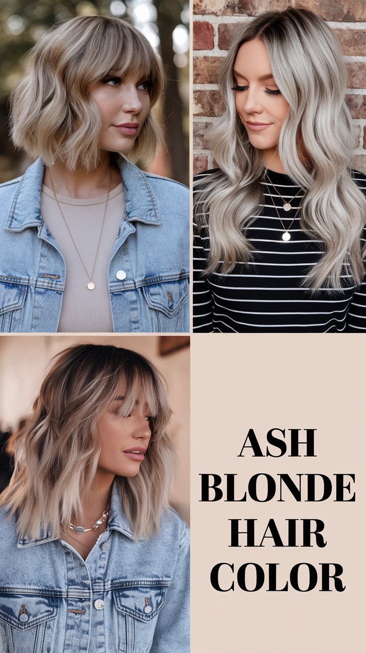 Ash Blonde Hair Color 2025: The Cool, Chic, and Modern Look for Every Season 21 Ideas