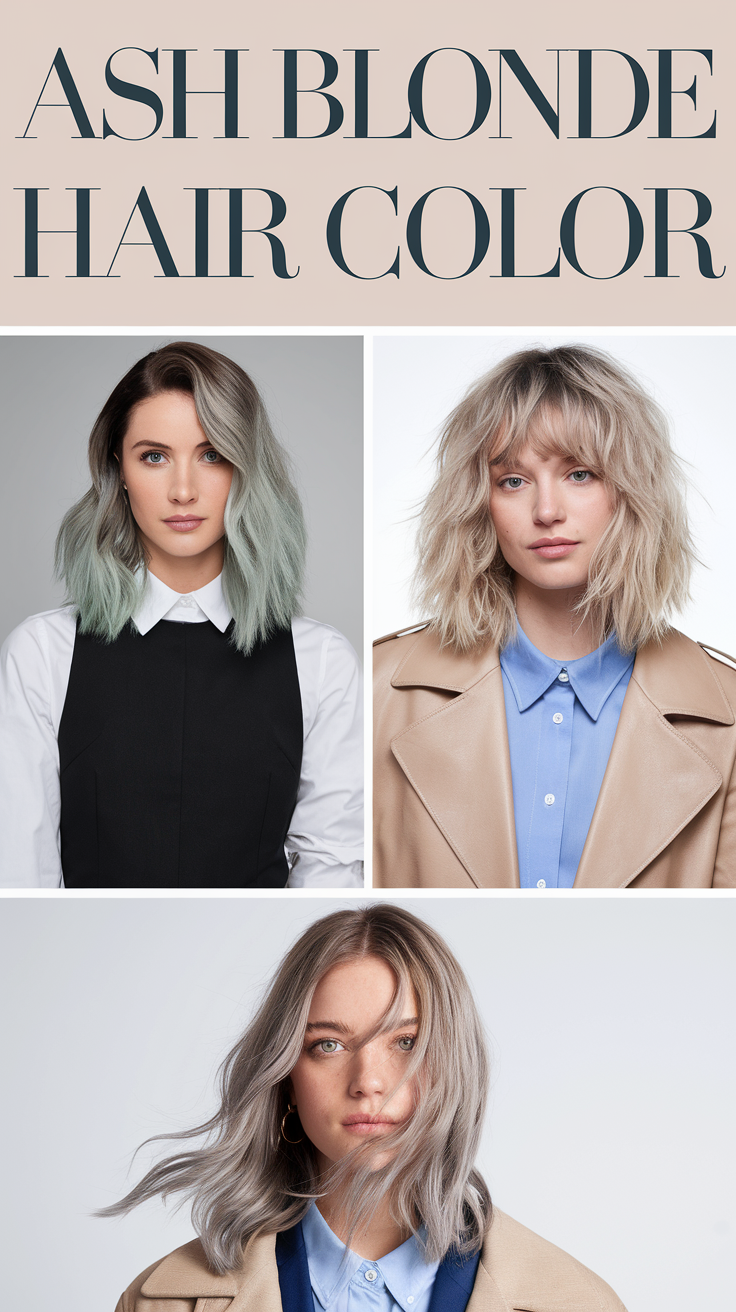 Ash Blonde Hair Color 2025: The Cool, Chic, and Modern Look for Every Season 21 Ideas