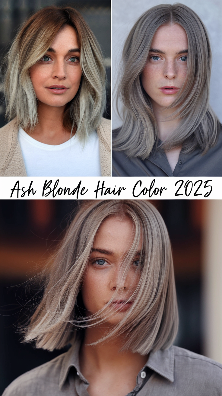 Ash Blonde Hair Color 2025: The Cool, Chic, and Modern Look for Every Season 21 Ideas