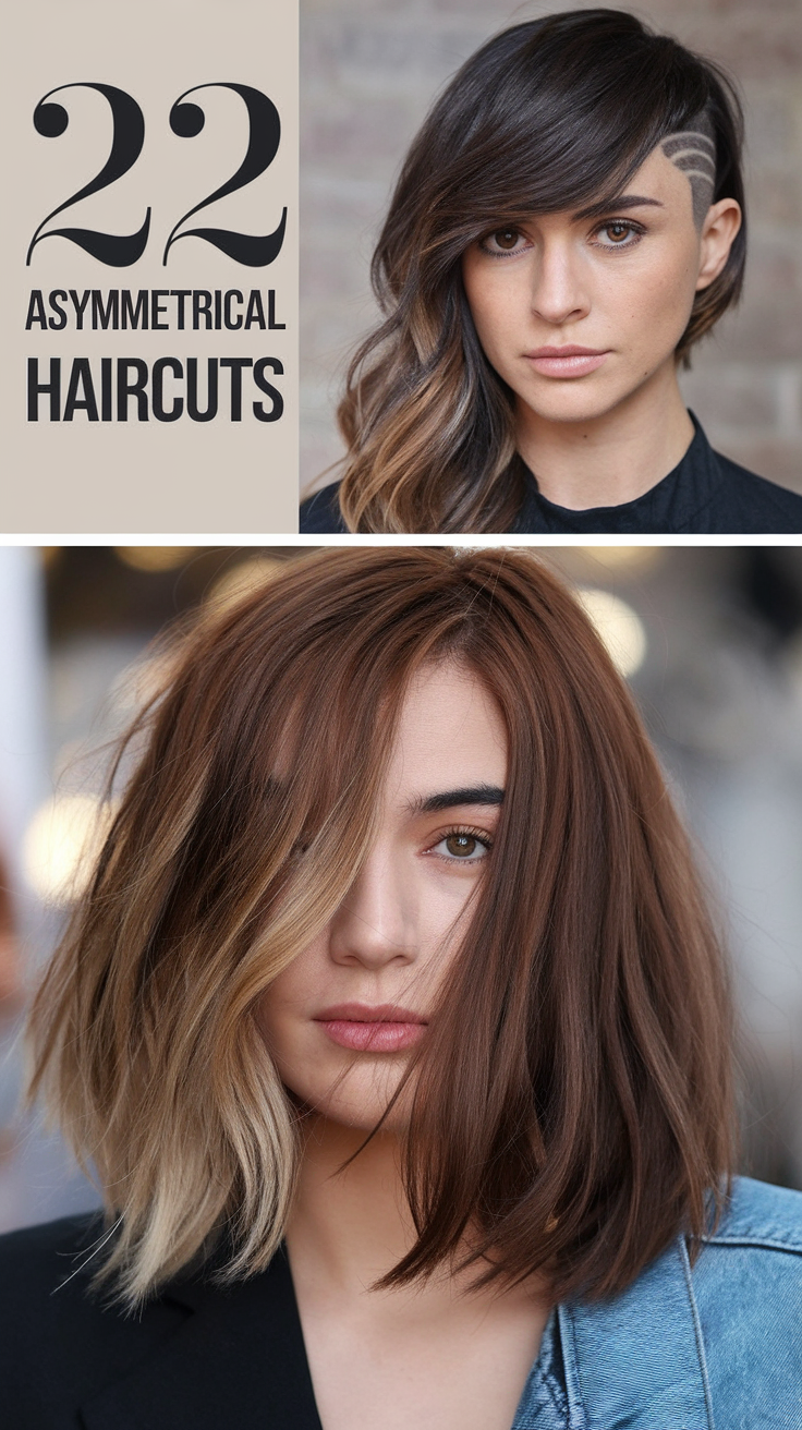 Asymmetrical Haircuts 2025: Bold and Beautiful Styles for Every Face Shape 22 Ideas