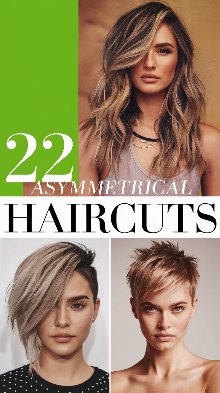 Asymmetrical Haircuts 2025: Bold and Beautiful Styles for Every Face Shape 22 Ideas