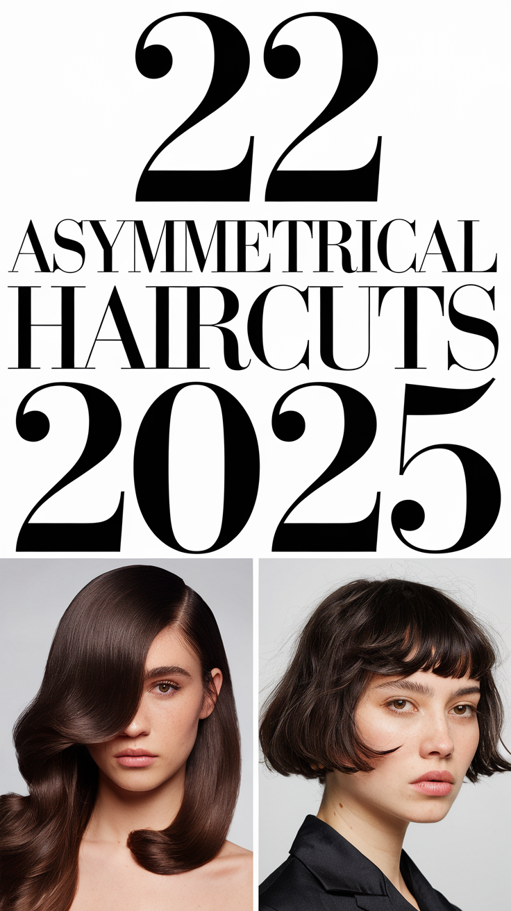 Asymmetrical Haircuts 2025: Bold and Beautiful Styles for Every Face Shape 22 Ideas