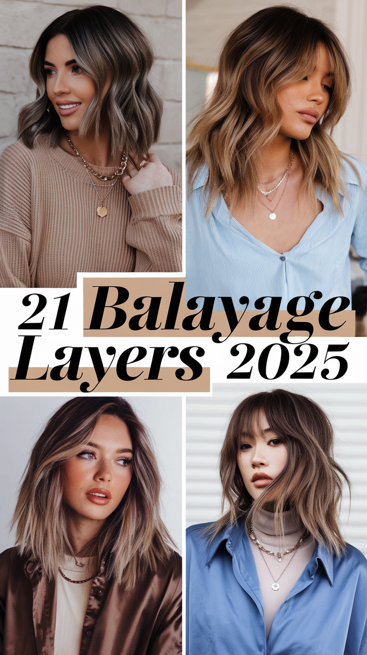 Balayage Layers 2025: Elevate Your Look with Modern Elegance 21 Ideas