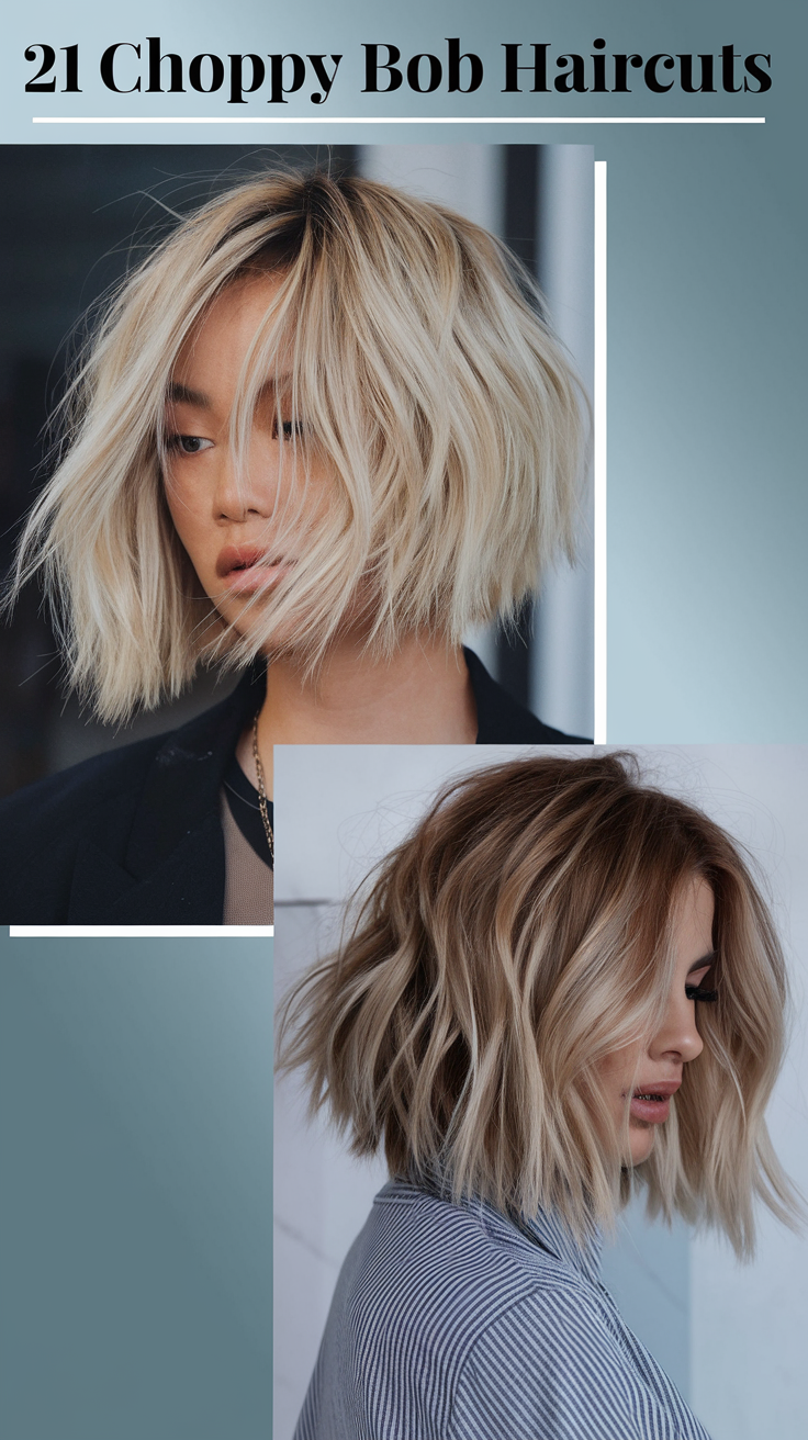 Choppy Bob Haircuts 2025: The Ultimate Guide to Edgy, Versatile Styles 21 Ideas