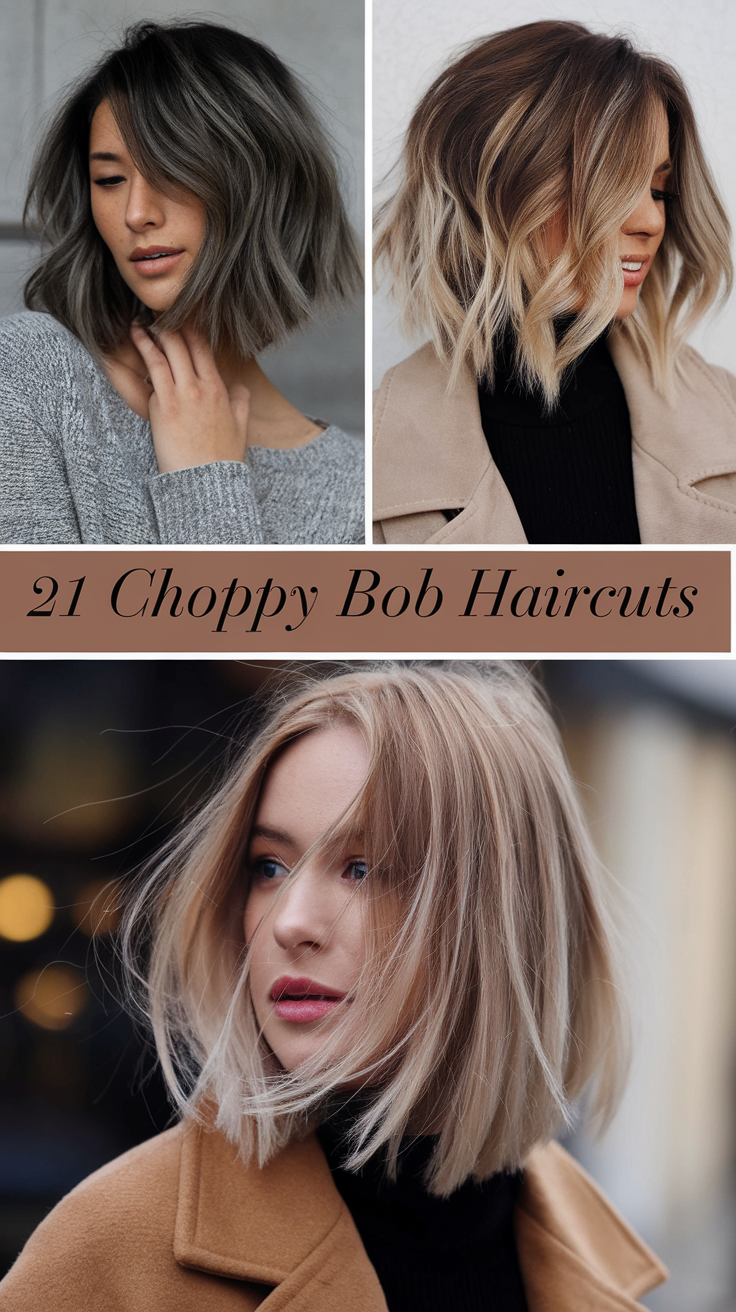 Choppy Bob Haircuts 2025: The Ultimate Guide to Edgy, Versatile Styles 21 Ideas