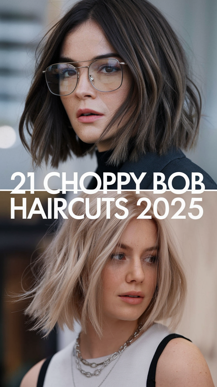 Choppy Bob Haircuts 2025: The Ultimate Guide to Edgy, Versatile Styles 21 Ideas