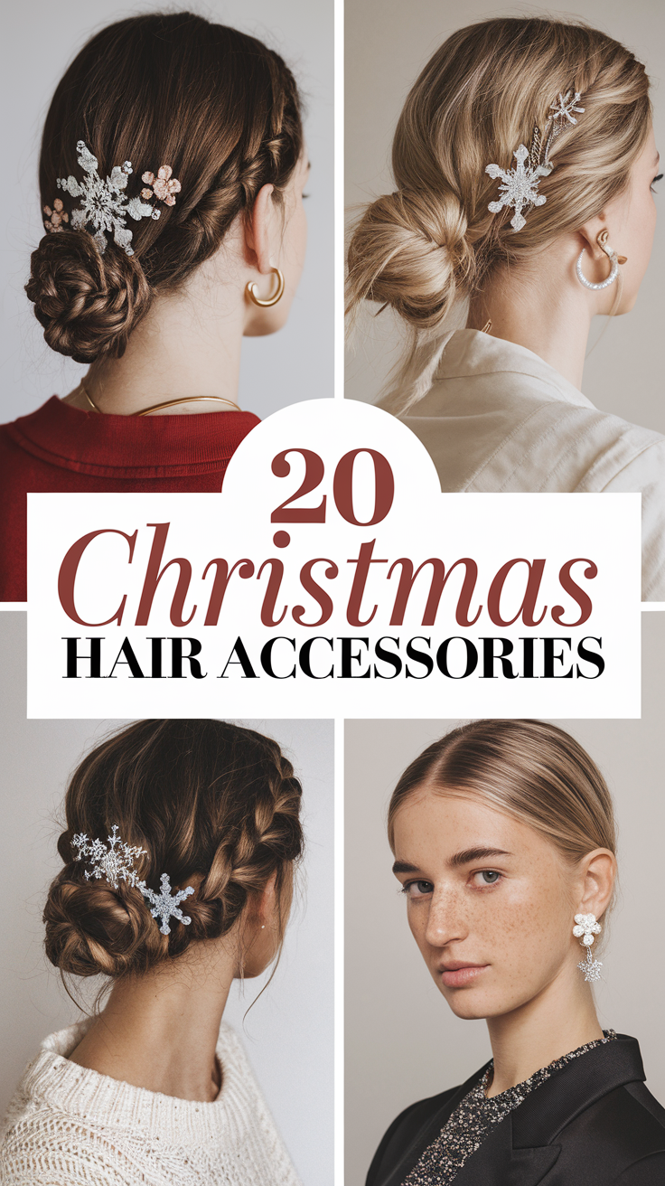 Festive and Stylish: The Best Christmas Hair Accessories for the Holiday Season 20 Ideas