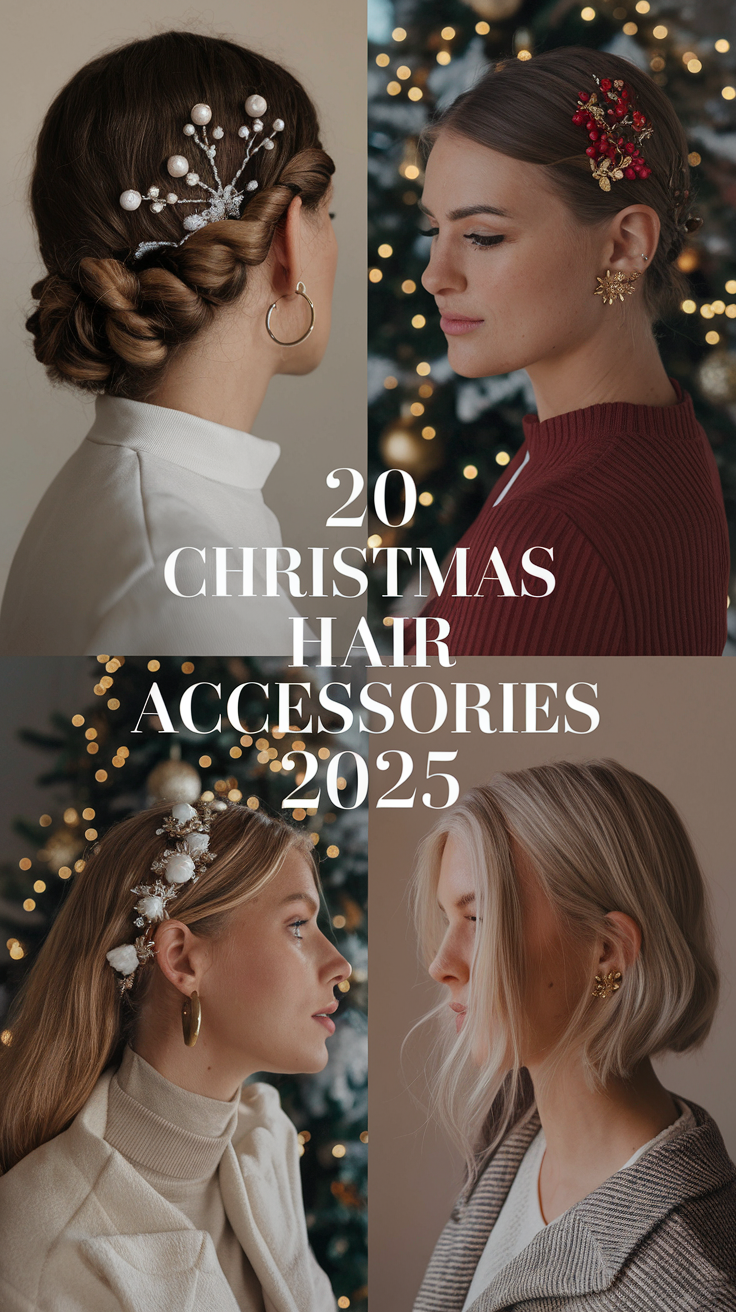 Festive and Stylish: The Best Christmas Hair Accessories for the Holiday Season 20 Ideas