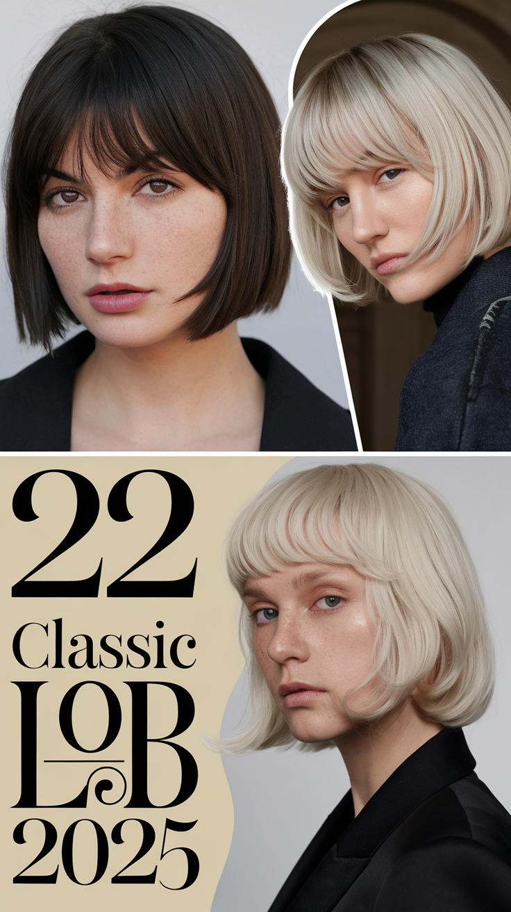 Classic Lob 2025: The Timeless Haircut Making Waves 22 Ideas