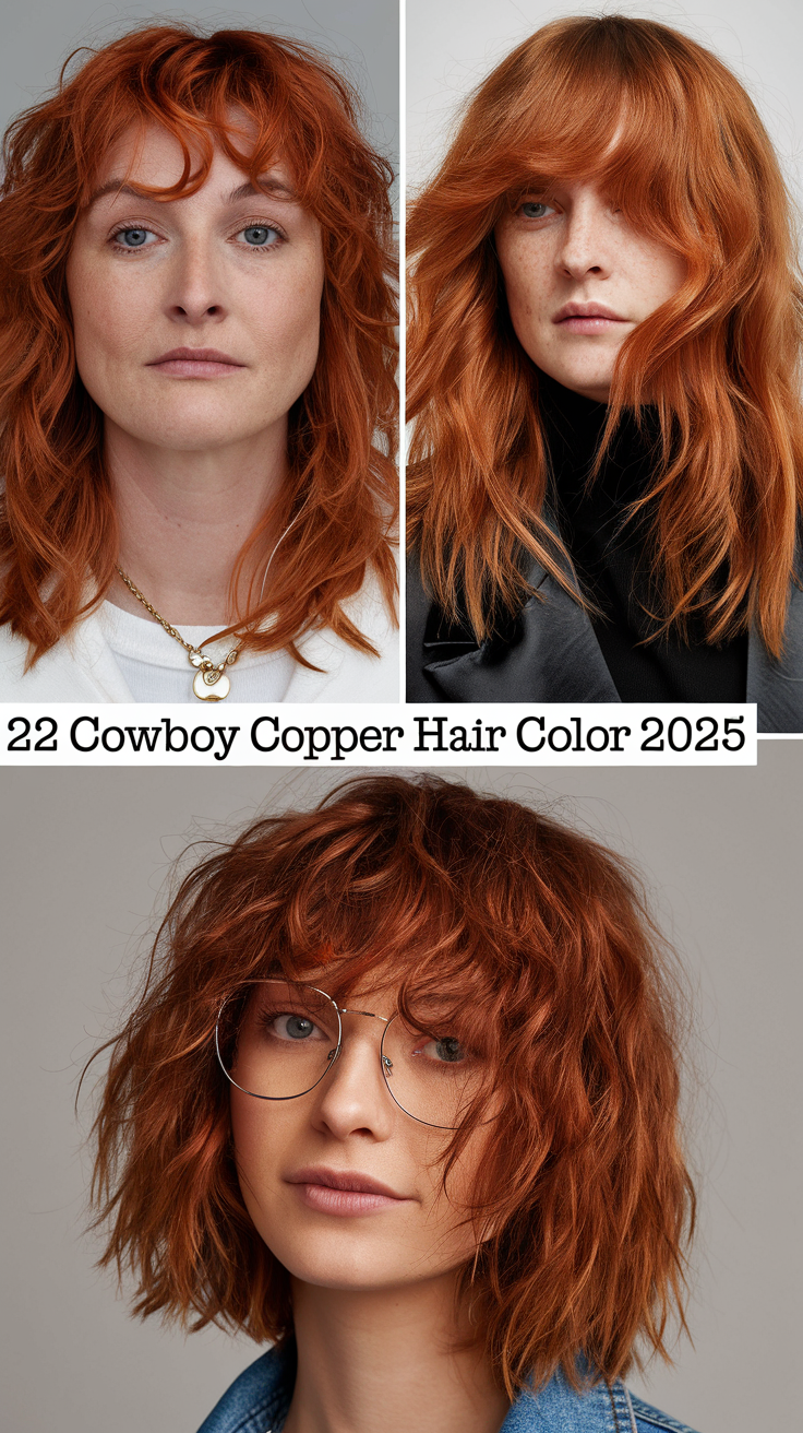 Cowboy Copper Hair Color 2025: The Ultimate Guide to This Year's Hottest Trend 22 Ideas