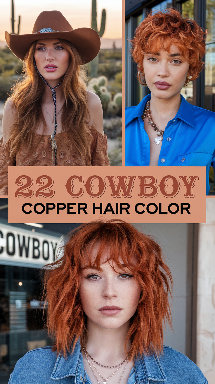 Cowboy Copper Hair Color 2025: The Ultimate Guide to This Year's Hottest Trend 22 Ideas