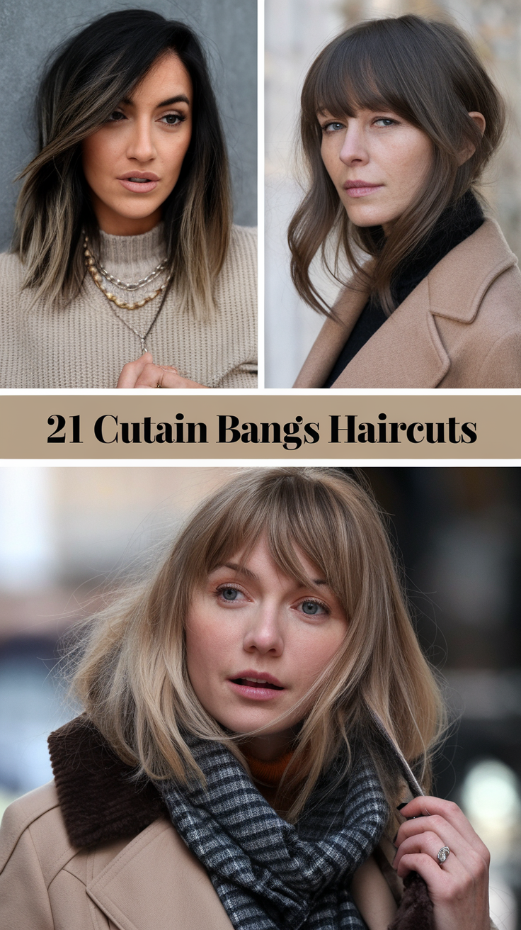 Curtain Bangs Haircuts 2025: The Ultimate Guide to This Timeless Trend 21 Ideas