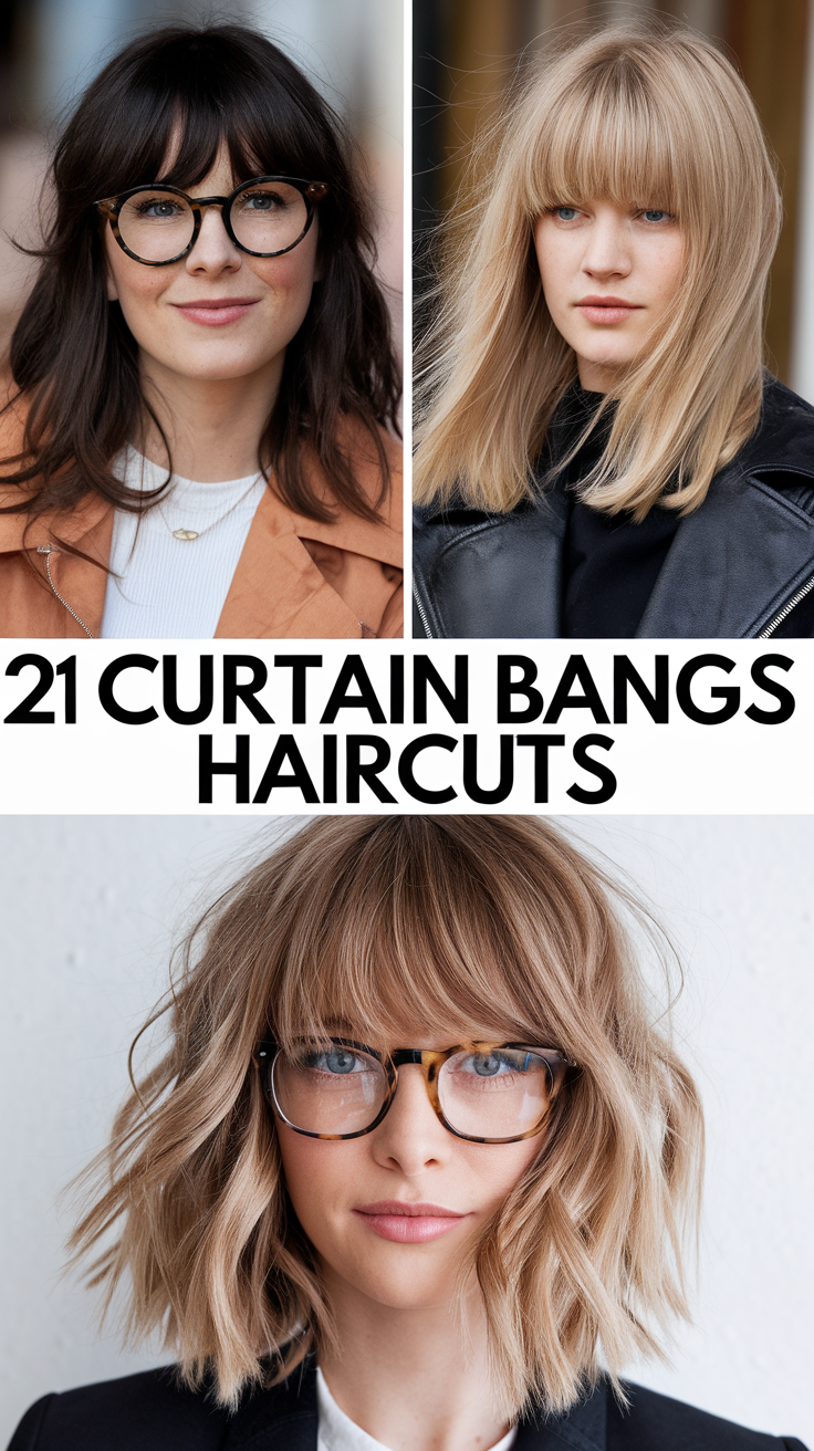 Curtain Bangs Haircuts 2025: The Ultimate Guide to This Timeless Trend 21 Ideas