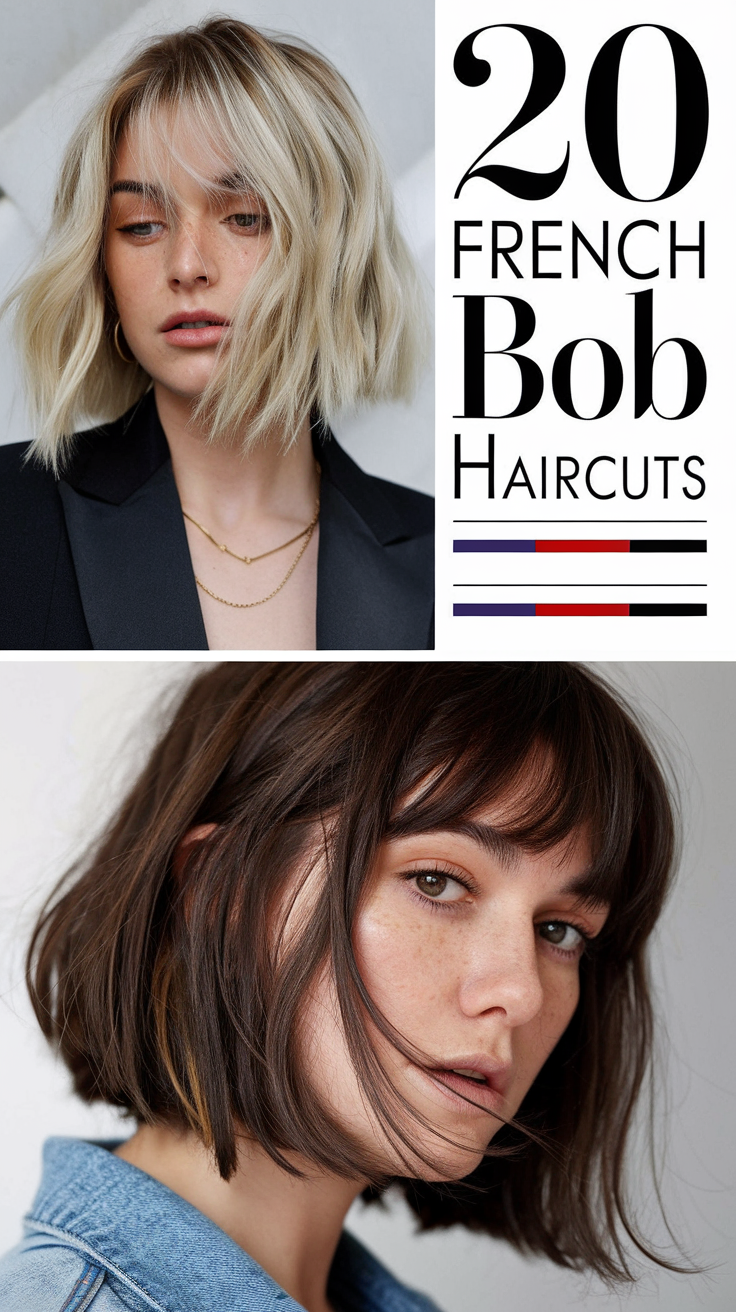 French Bob Haircuts 2025: A Chic Twist on Timeless Elegance 20 Ideas