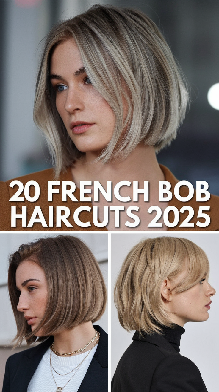 French Bob Haircuts 2025: A Chic Twist on Timeless Elegance 20 Ideas