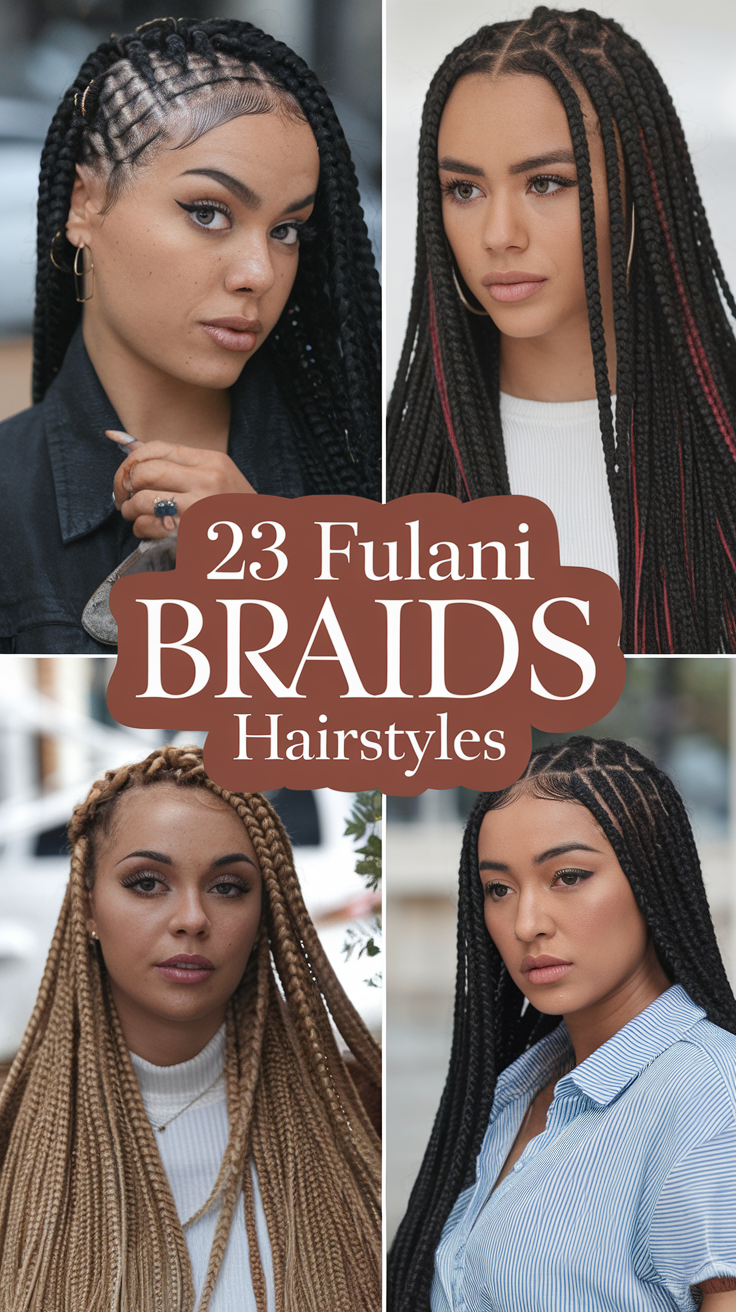 Fulani Braids Hairstyles 2025: Elegant, Trendy, and Versatile Looks 23 Ideas