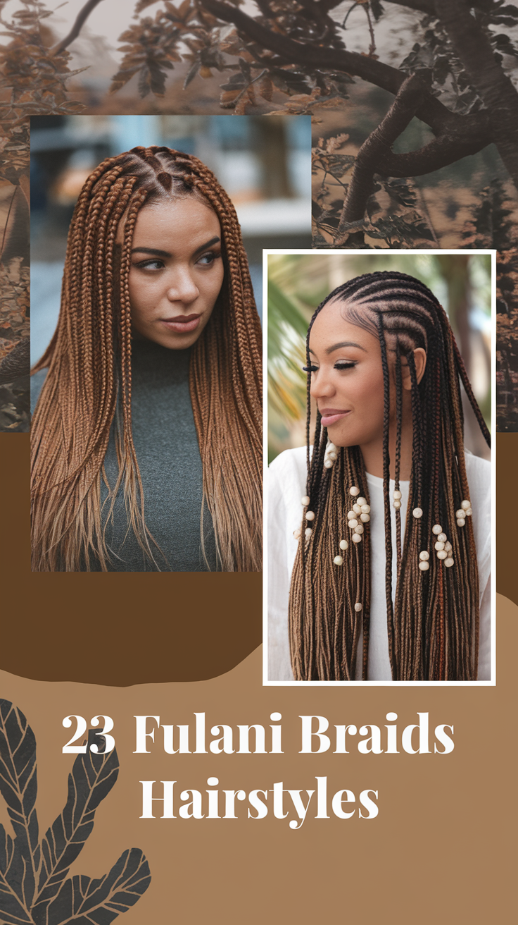 Fulani Braids Hairstyles 2025: Elegant, Trendy, and Versatile Looks 23 Ideas