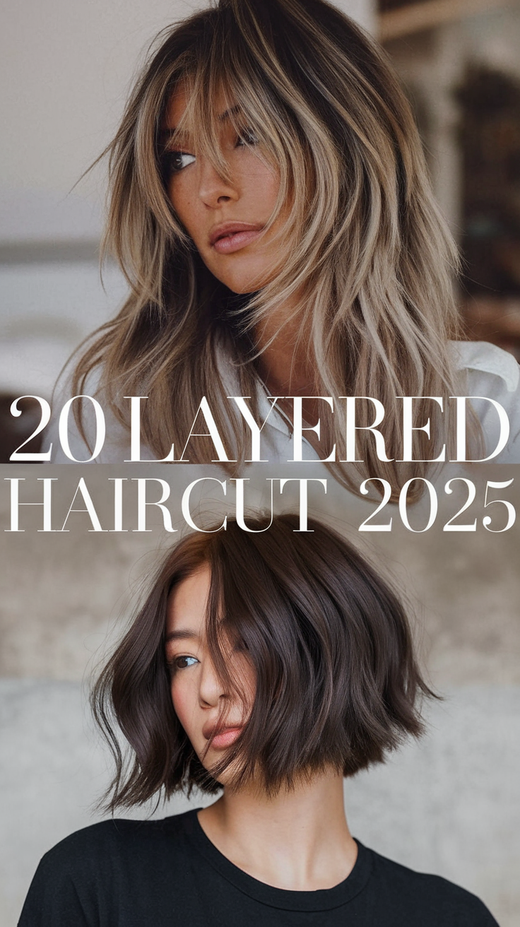 Layered Haircut 2025: Fresh Styles for Every Hair Type and Length 20 Ideas