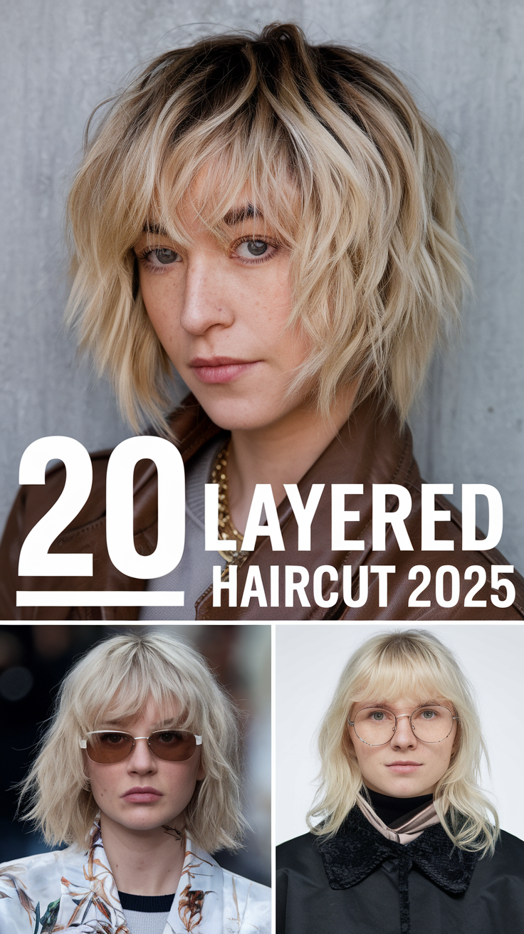 Layered Haircut 2025: Fresh Styles for Every Hair Type and Length 20 Ideas