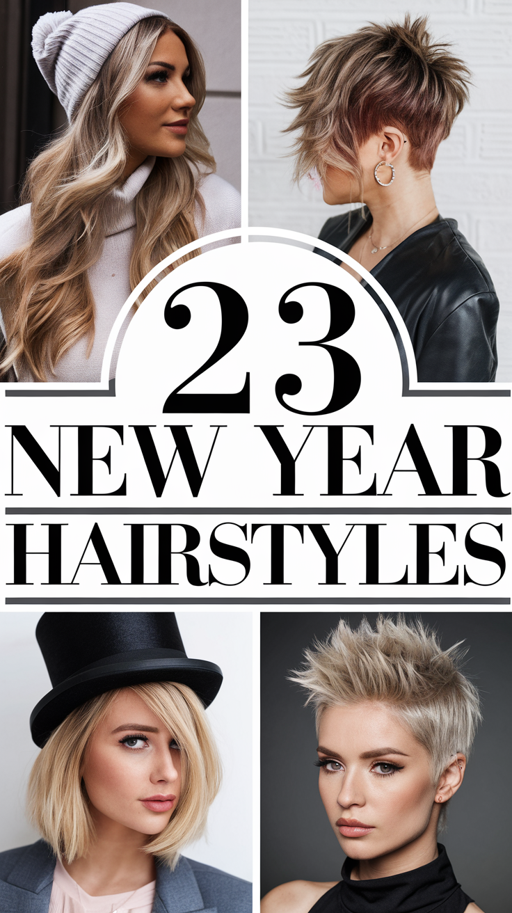 New Year Hairstyles: 23 Stunning Ideas for Every Celebration