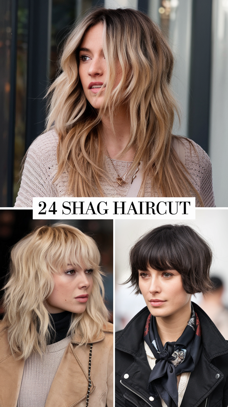 Shag Haircut 2025: The Revival of an Iconic Style 24 Ideas