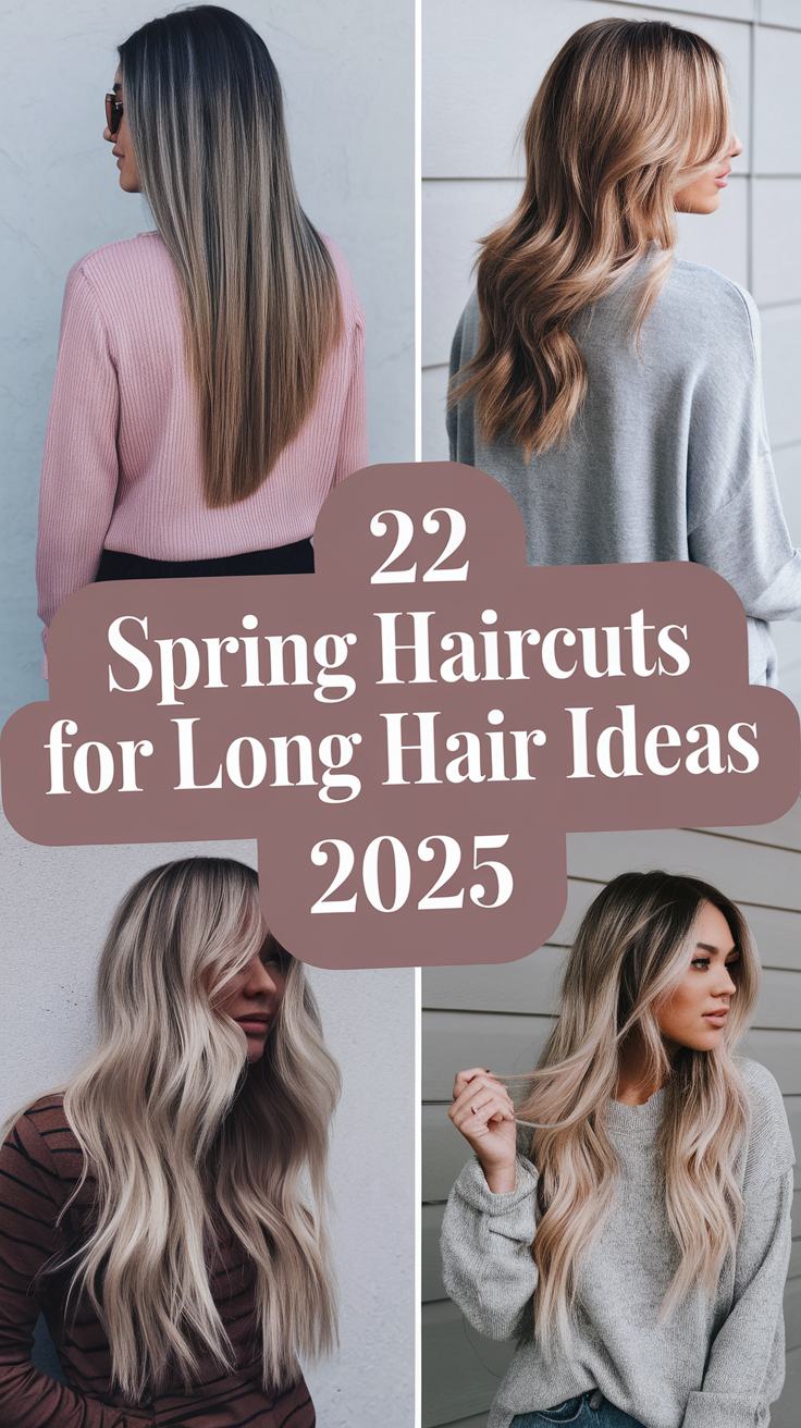 Spring Haircuts for Long Hair: 22 Trendy Ideas for 2025