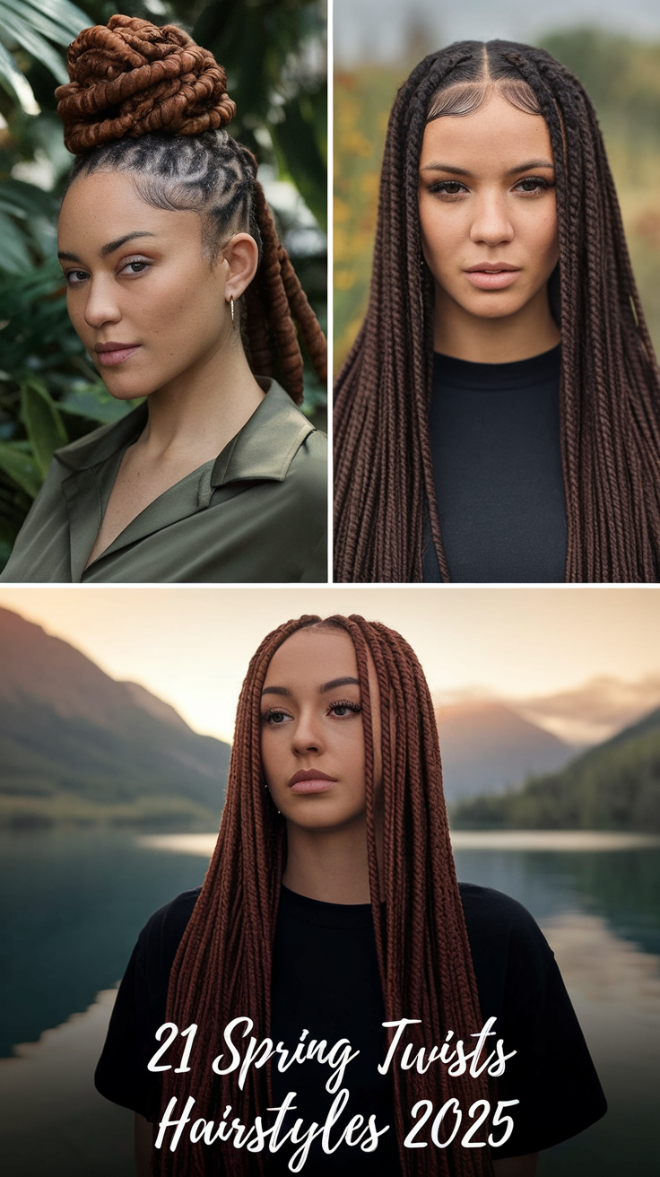 Spring Twists Hairstyles 2025: 21 Fresh Ideas for a Trendy Look