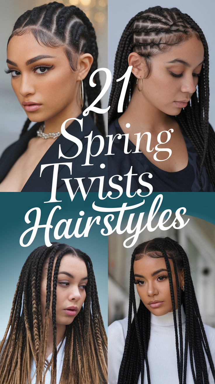 Spring Twists Hairstyles 2025: 21 Fresh Ideas for a Trendy Look