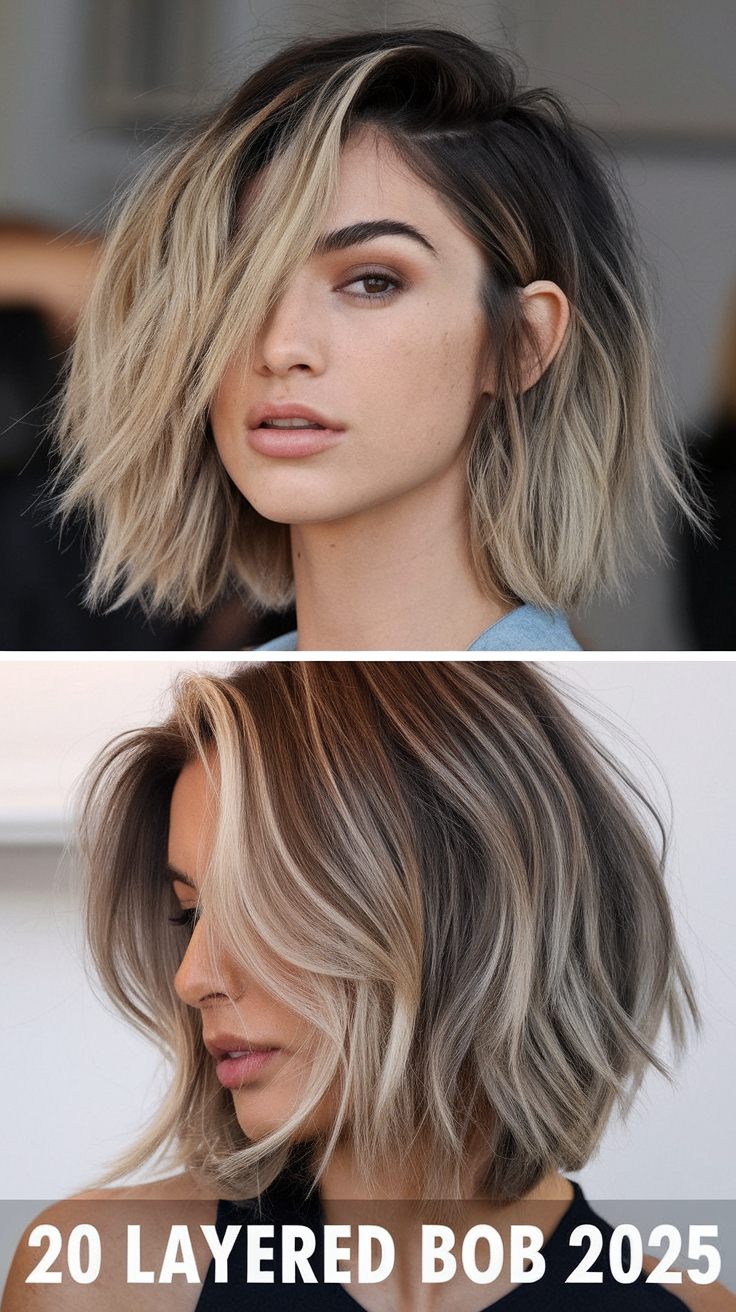 Layered Bob 2025: 20 Trendy Ideas for a Stylish Transformation