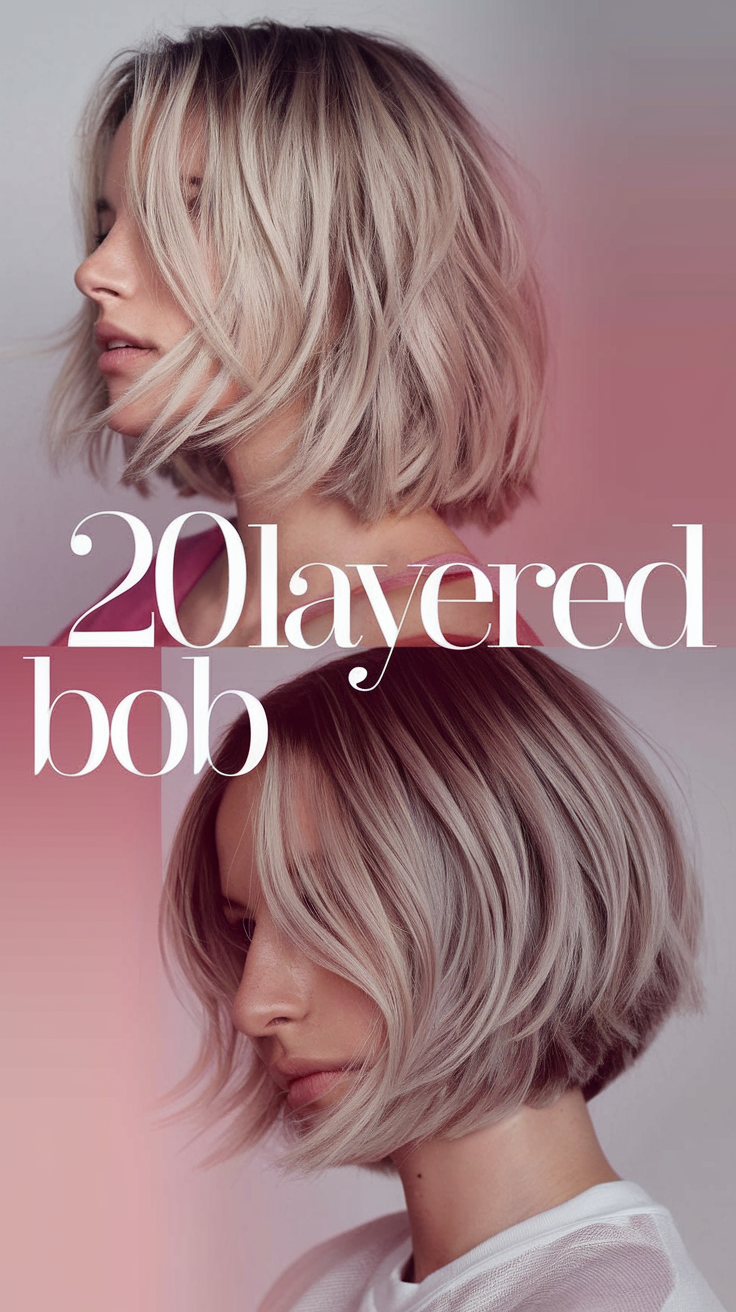 Layered Bob 2025: 20 Trendy Ideas for a Stylish Transformation