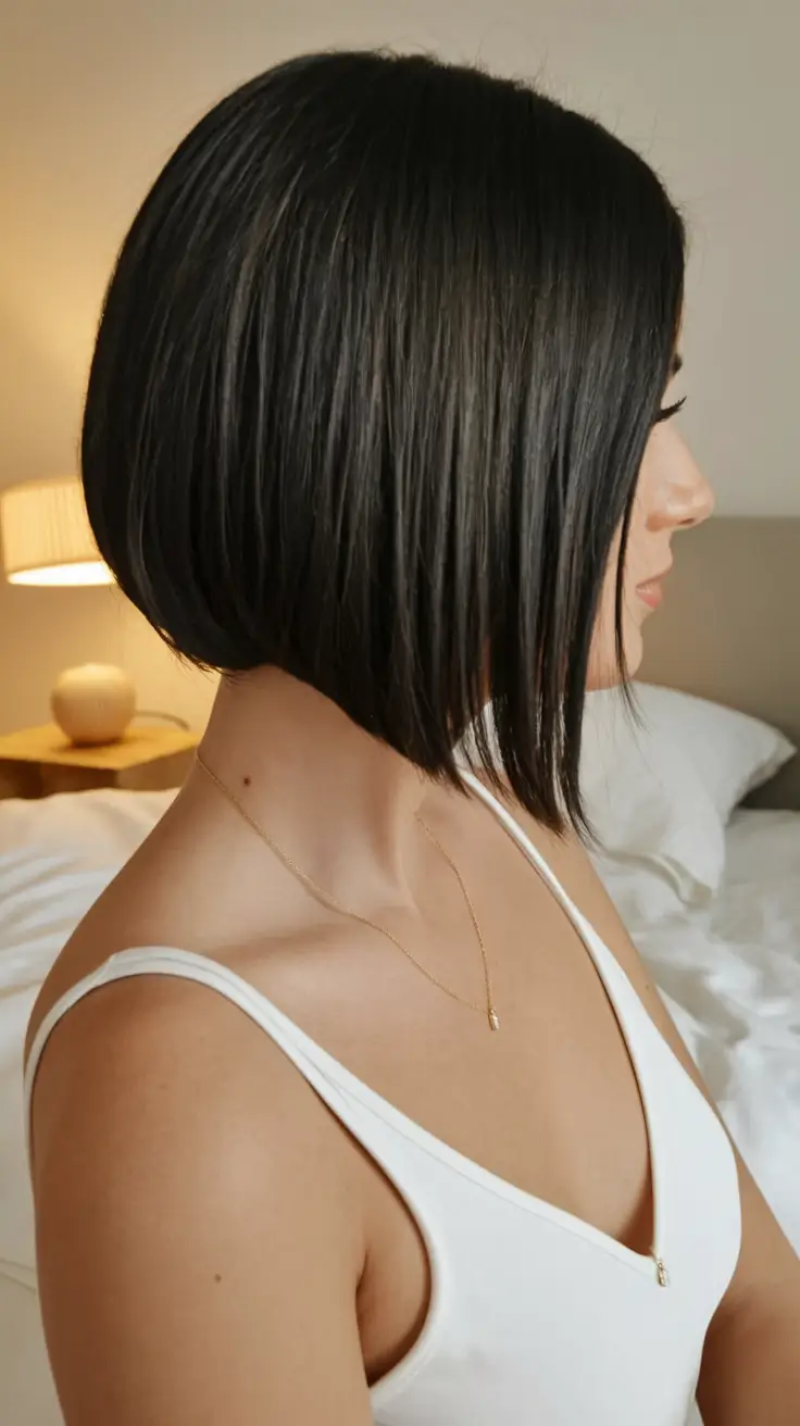 bob haircuts - summer ideas 2025 Rounded Tapered Bob with Soft Volume