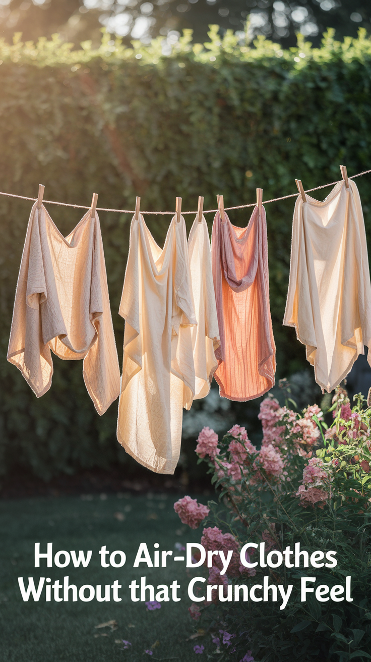 How to Air-Dry Clothes Without That Crunchy Feel
