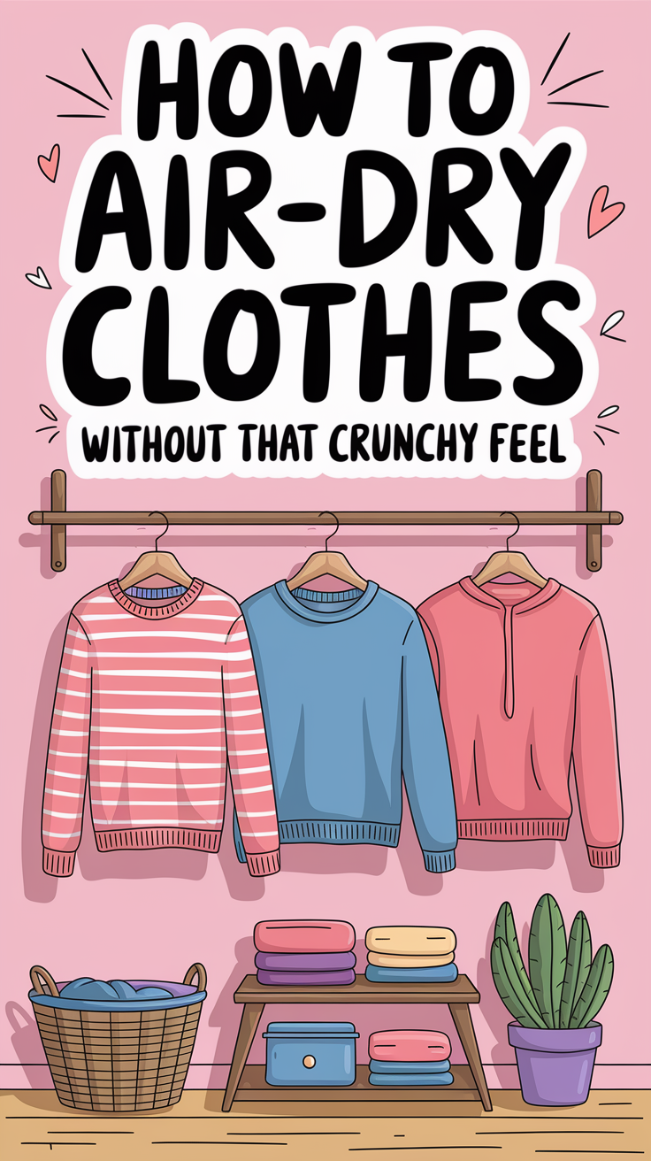 How to Air-Dry Clothes Without That Crunchy Feel