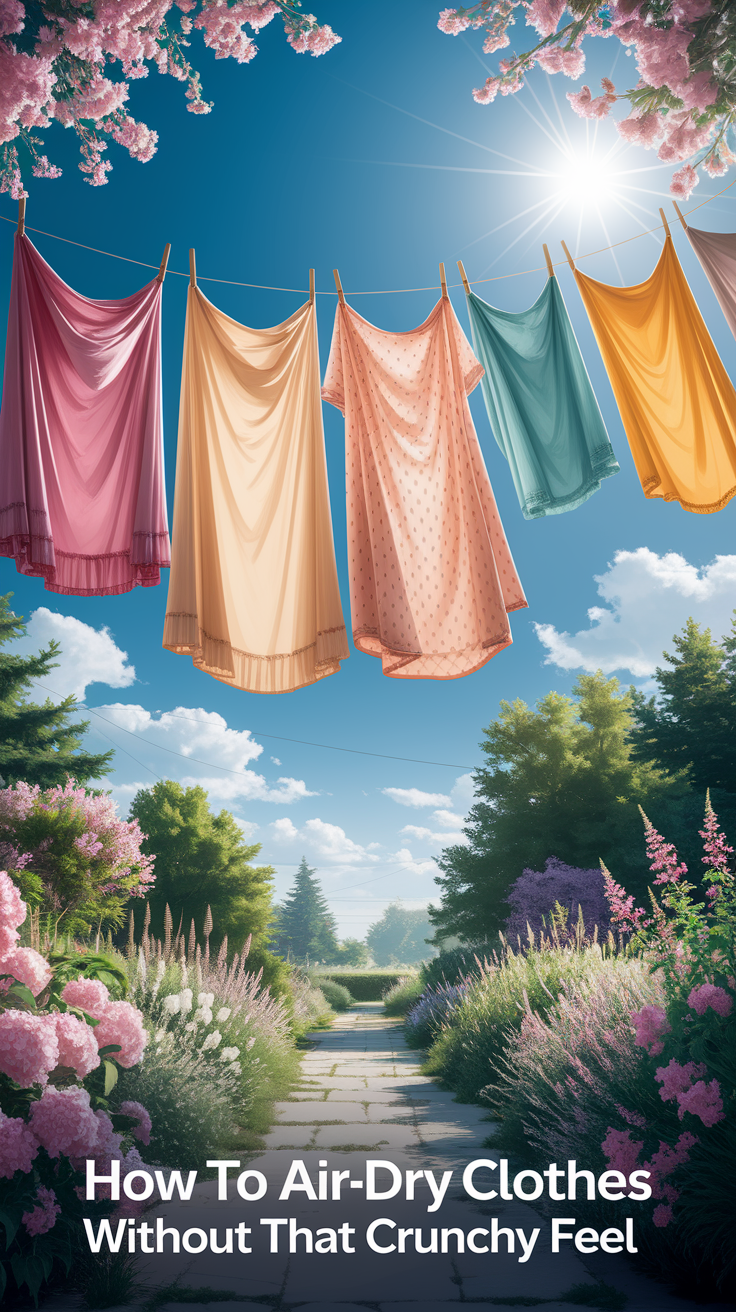 How to Air-Dry Clothes Without That Crunchy Feel