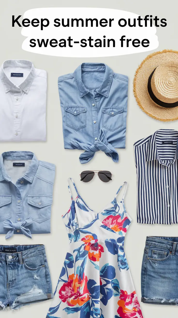 How to Keep Summer Outfits Sweat-Stain Free in 2025