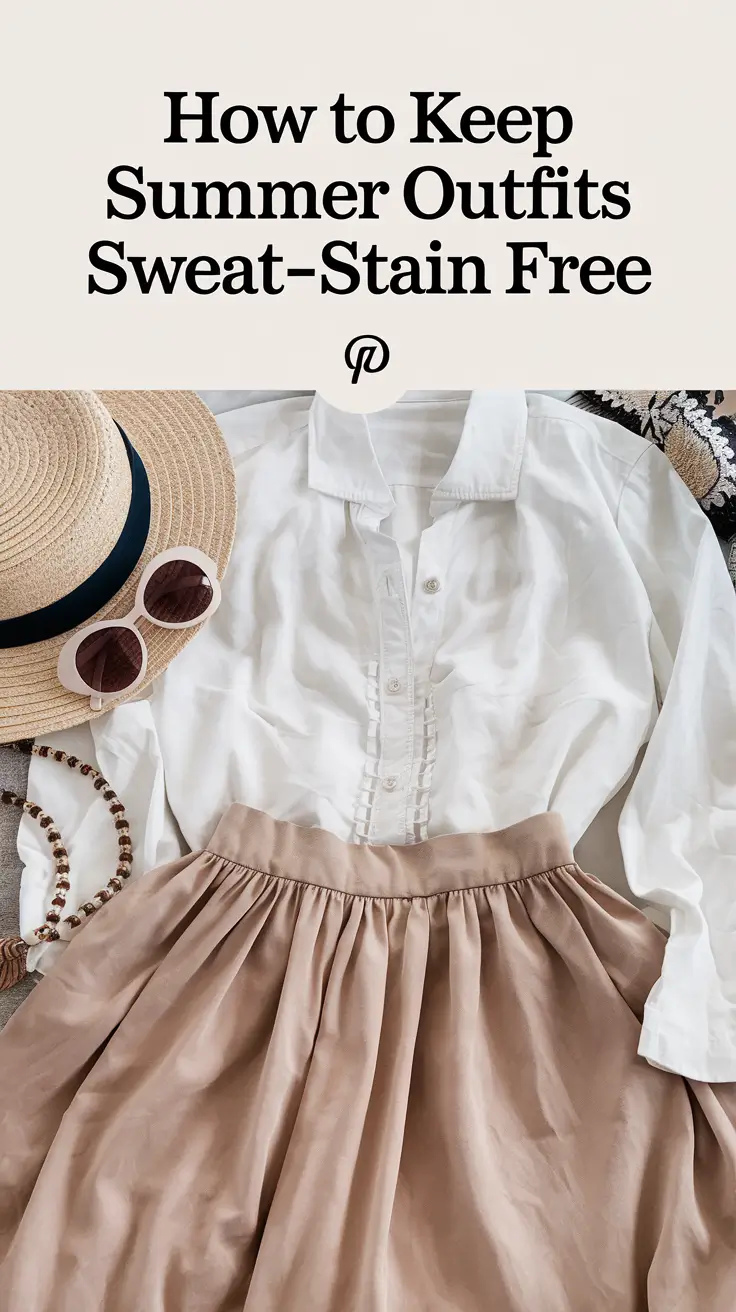 How to Keep Summer Outfits Sweat-Stain Free in 2025