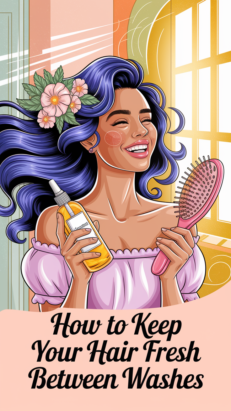 How to Keep Your Hair Fresh Between Washes in 2025