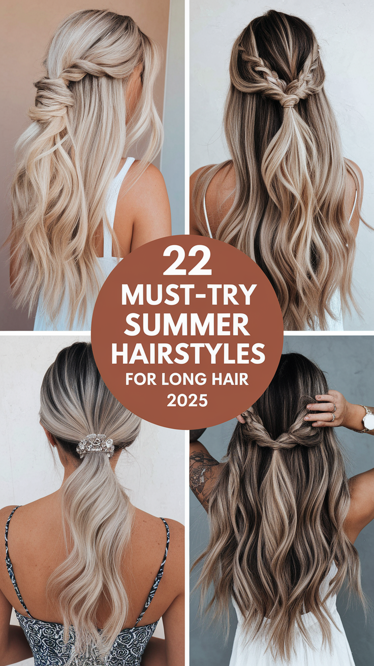 Must-Try Summer Hairstyles for Long Hair 2025